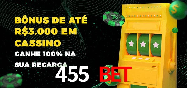 455 bet melhor bônus de depósito